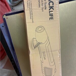 TACKLIFE Heat Gun in Tan Packaging